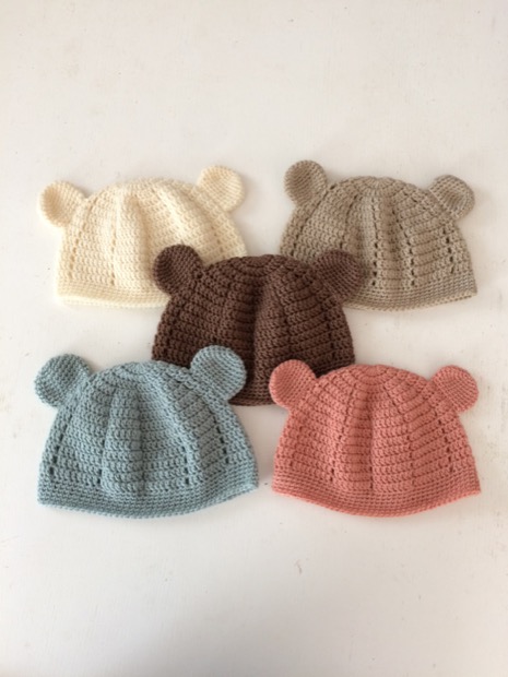 mignon mignon クマ耳帽子